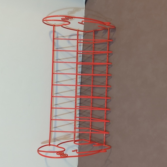 Vintage MCM Wire Elephant Children’s Red Book Magazine Vinyl Rack Storage Holder - Picture 3 of 12